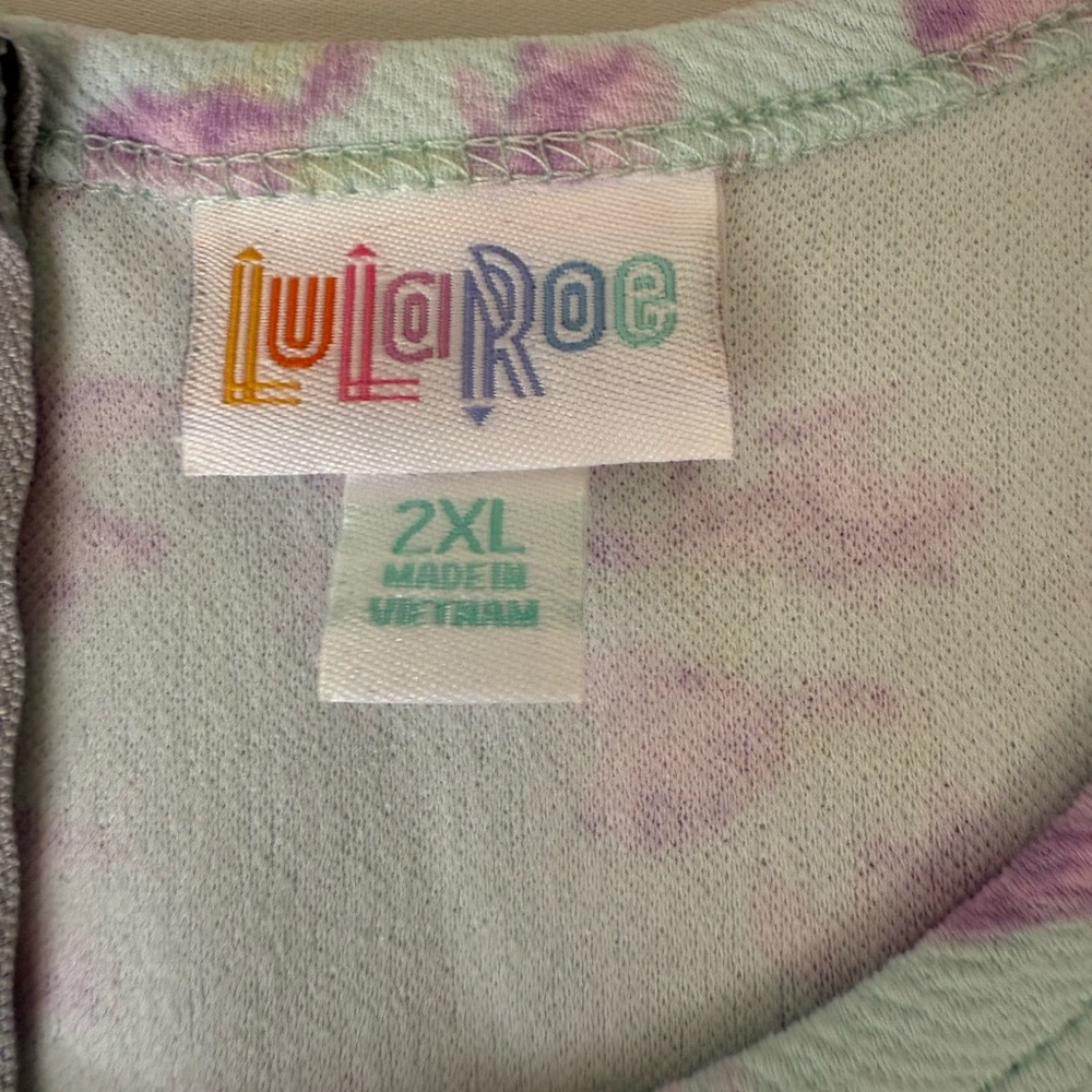 Lularoe Amelia dress Size 2X - Picture 8 of 10